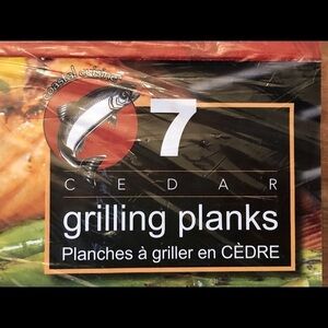Cedar Planks for Cooking. 4 in package